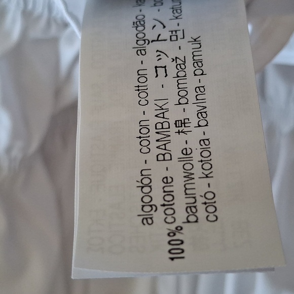 Zara White Ruched Crop Top Sz XS Nwt - Picture 12 of 13